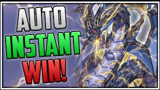 AUTO Instant Win Thunder Dragon Combo! BANNED in the TCG! [Yu-Gi-Oh! Master Duel]