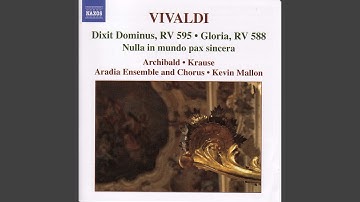 Dixit Dominus, RV 595: Virgam virtutis tuae: Allegro