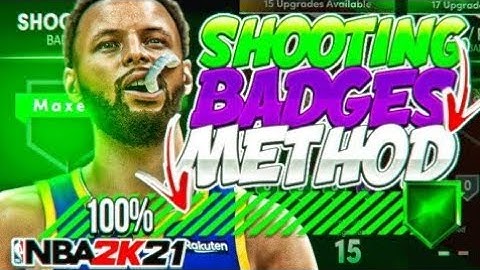 NEW FASTEST SHOOTING BADGE METHOD 2K21 NEXT-GEN‼️HOW TO GET MAX SHOOTING BADGES FAST NBA2K21 NEXTGEN