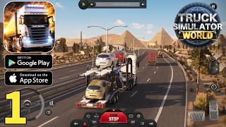 Truck Simulator World Gameplay Walkthrough Part 1 (iOS, Android) screenshot 5