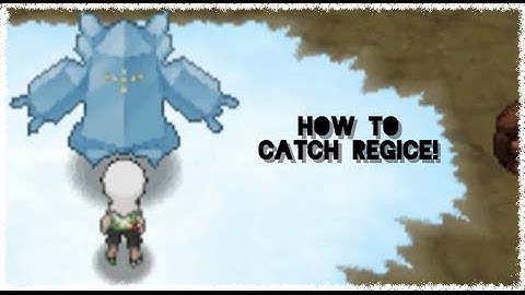 Pokemon Omega Ruby & Alpha Sapphire - How to Catch Regice