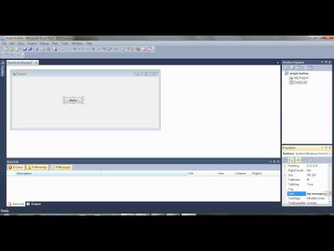 Visual basic tutorial ep 1