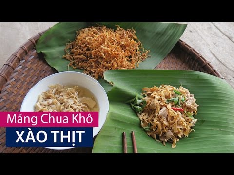 Video MĂNG CHUA XÀO - youtube
