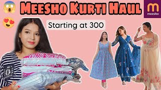 Meesho Kurti Haul 😍 | Meesho kurti set haul | | Meesho kurti haul Under 300 😍