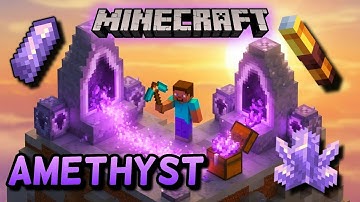 How to get AMETHYST in Minecraft! (2025)