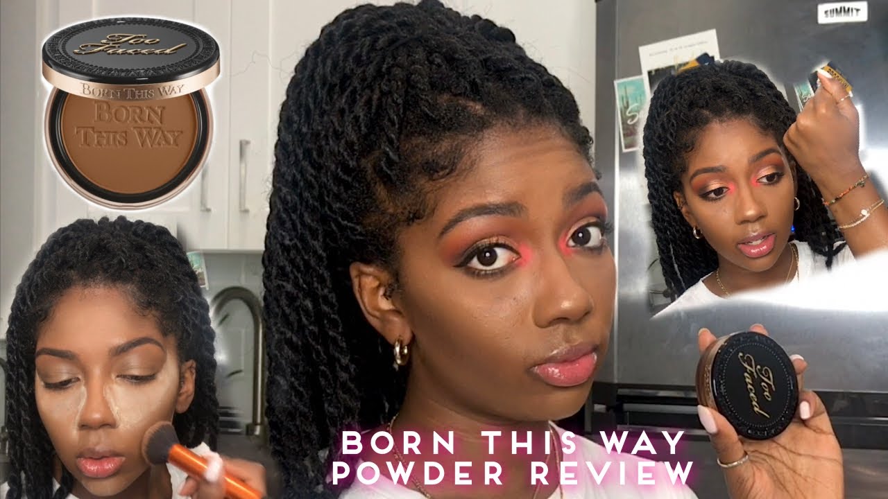 Born This Way Powder Foundation| Compared to Kat Von D Powder Foundation | Niara Alexis