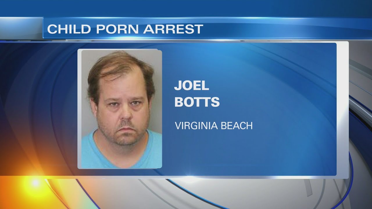 46-year-old man arrested on child porn charges in Virginia Beach