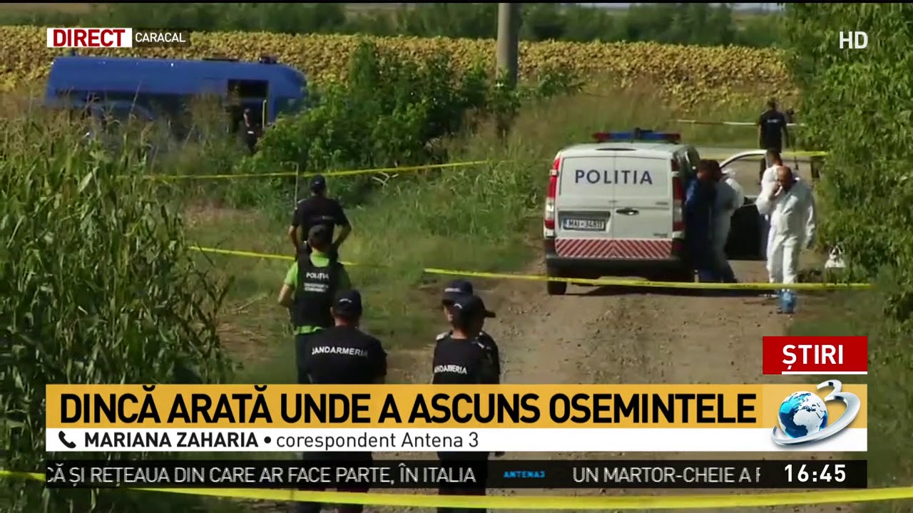 Gheorghe Dincă, dus de anchetatori în pădurea în care au fost găsite osemintele newspaper mockup