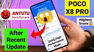 POCO X8 Pro Antutu After Update Highest Score OMG 🔥🔥🚀🚀 screenshot 4