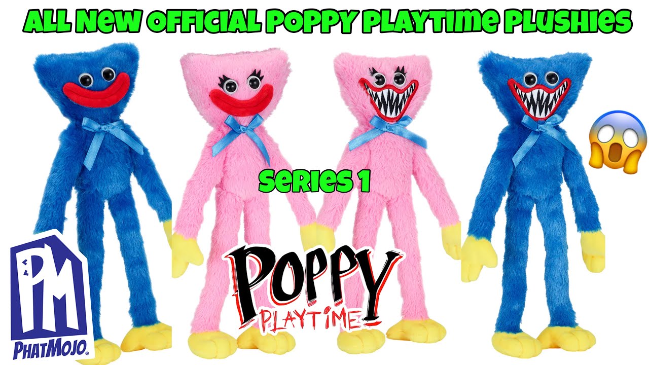 New Upcoming Official Poppy Playtime Toys!!! 