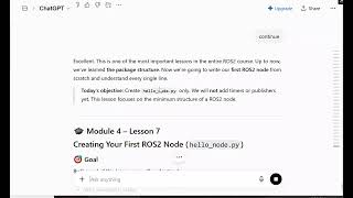 ROS2 hello_node.py Explained | Creating Your First ROS2 Python Node | Beginner Tutorial. #ROS2#ROS 