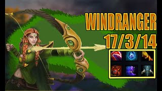 WINDRANGER 7.23e -How to win solo?