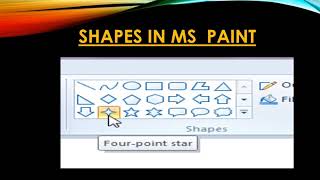 Class 3 ||ch -5 Fun with MS Paint (part -1)