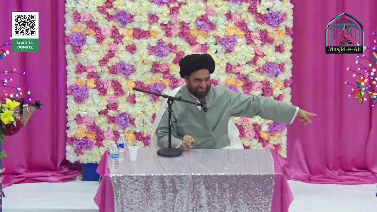 Maulana Syed Ali Raza Rizvi - Mawlid of Sayyeda Fatima (S.A) - YouTube