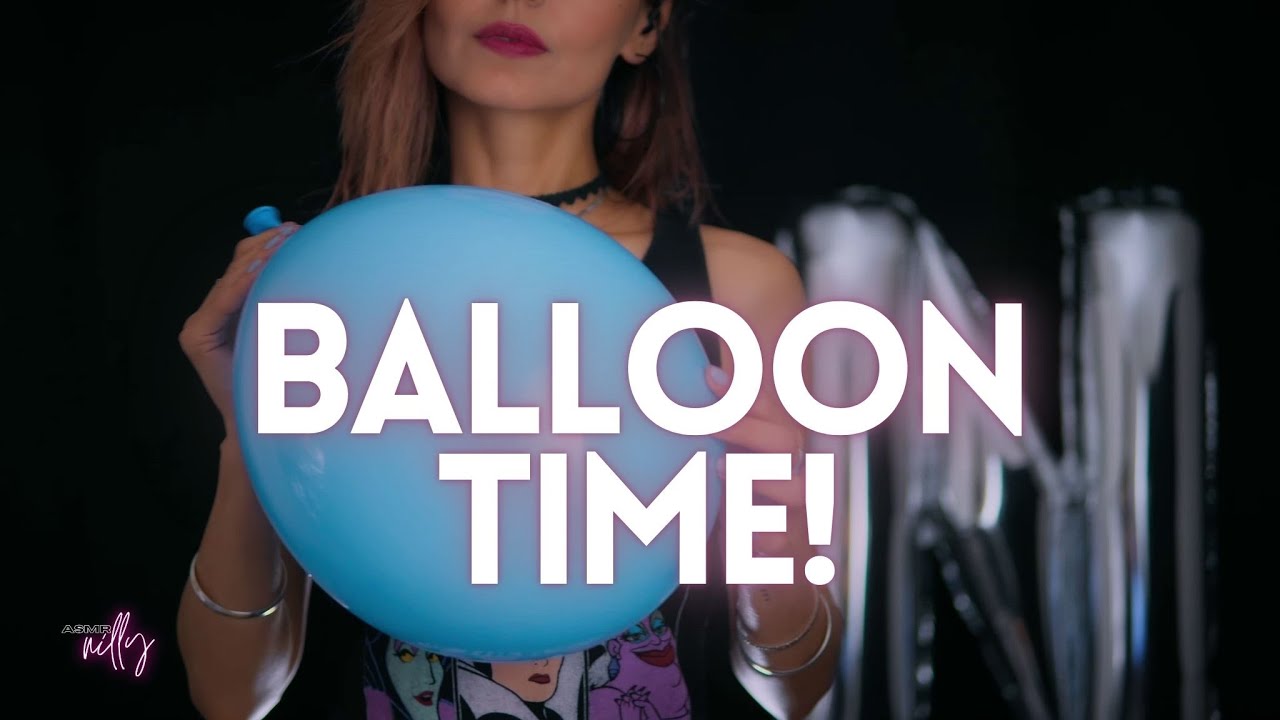 Balloon ASMR | Inflating & Deflating Sounds for Tingles (No Talking)