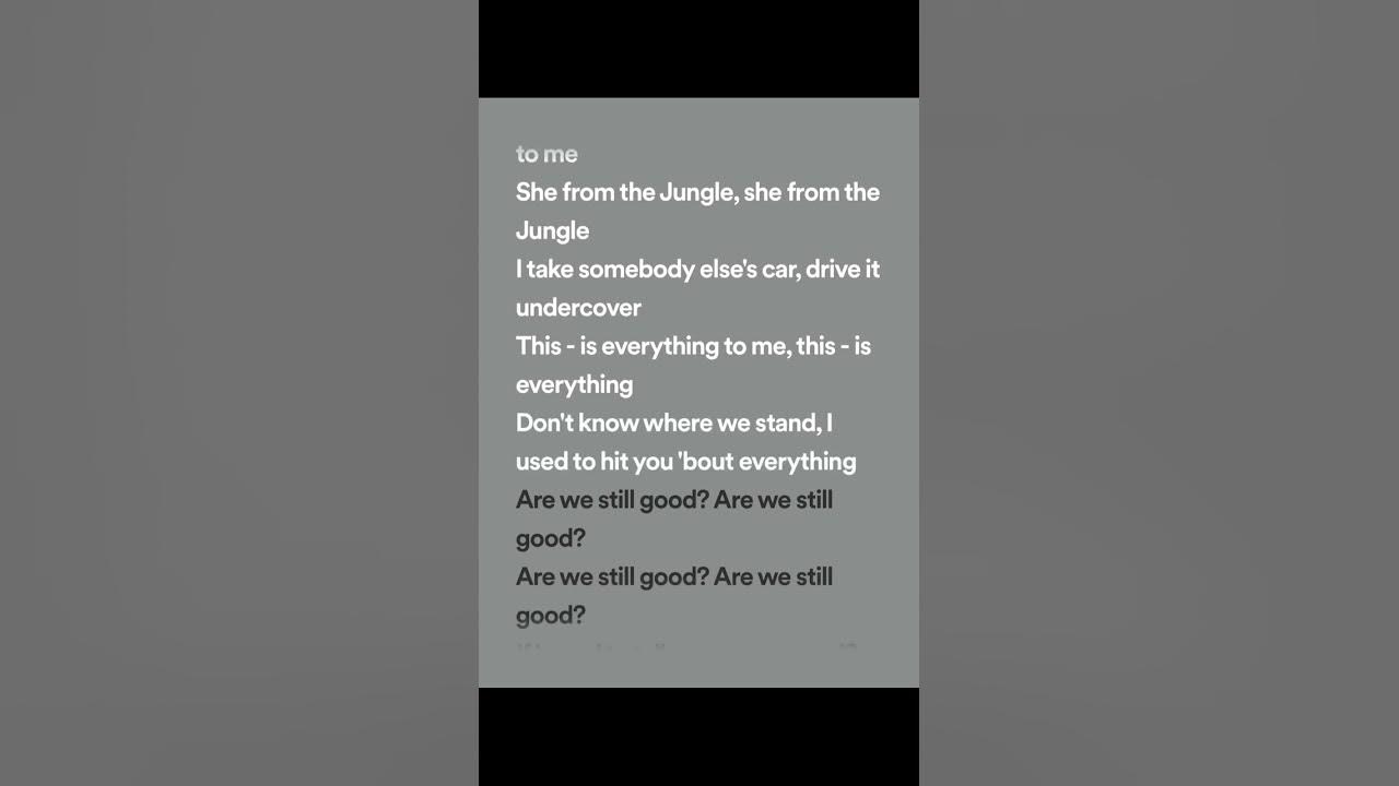 Jungle - Drake #spedupsounds #spedup #W #audio #tiktokaudio #lyrics #