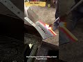 Heat Treating and Oil Quenching a Hand Forged Cleaver