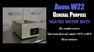 Anova W22 water bath (0806B BATH)