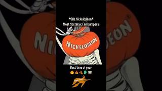 *90s Nickelodeon*- Most Nostalgic Fall bumpers 🍁