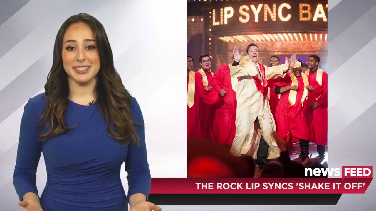 dwayne johnson lip syncs taylor swift shake it off on lip sync