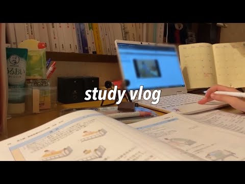 VLOG[ENG]大学生study vlog✏️週間ぶりに学校に行った👀