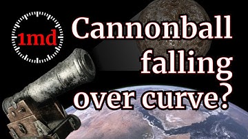 1MD - Physics - High altitude cannonball orbit explanation