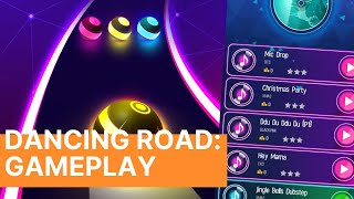 Dancing Road Colour Ball Run Gameplay 2020 | Mikey Kids Games screenshot 2
