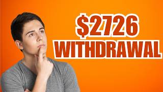 $2726 WITHDRAWAL