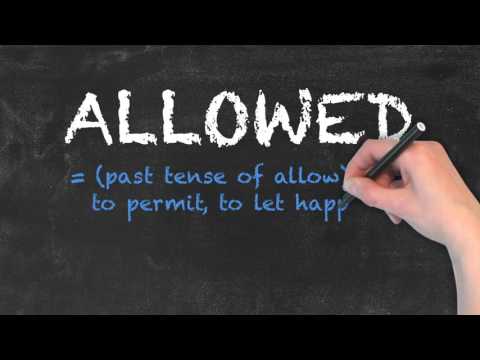 Aloud vs Allowed | Ask Linda! | English Grammar