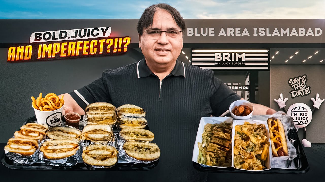 BRIM BURGERS FULL MENU TASTE TEST | BURGERS, FRIES & SAUCES UNDER REVIEW