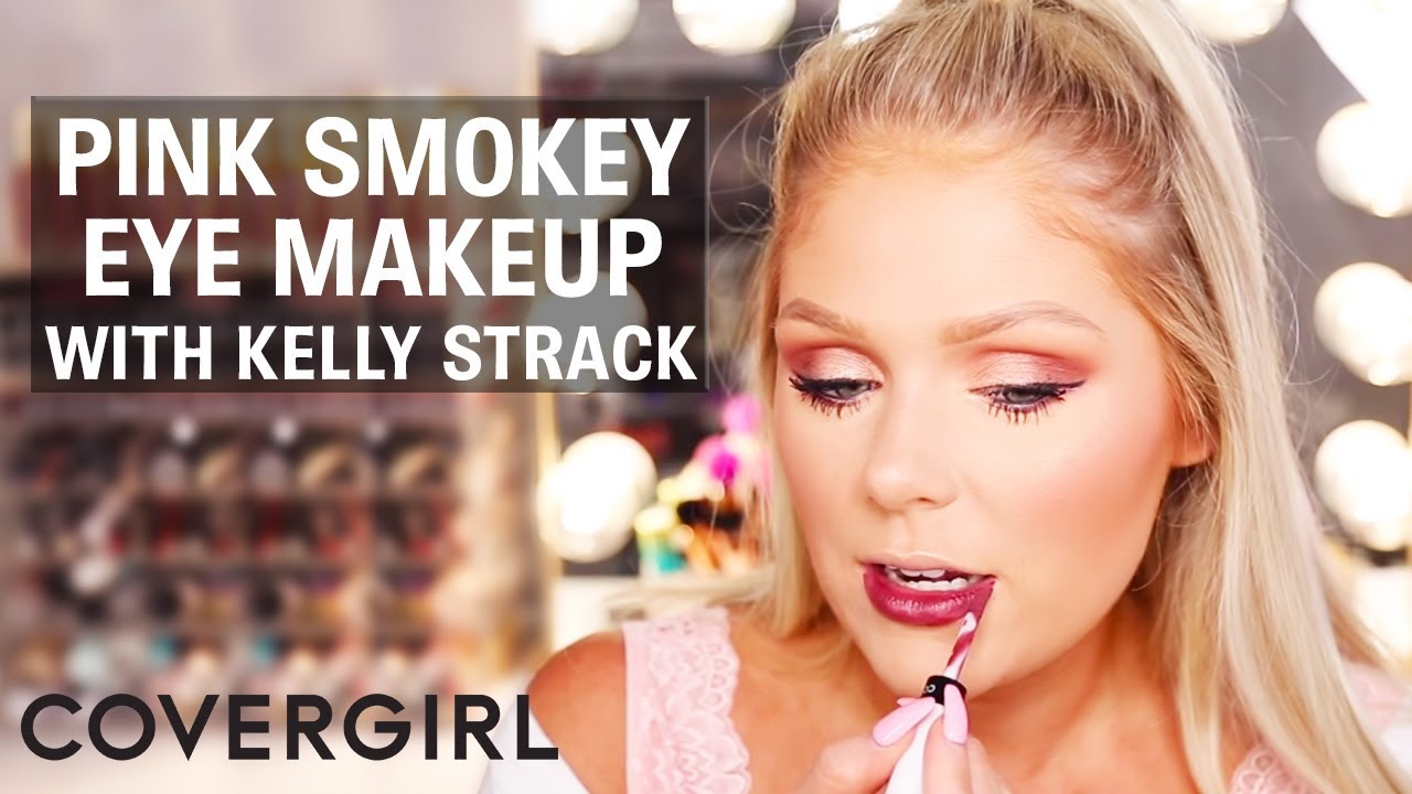 Pink Smokey Eye Makeup Look with Kelly Strack | COVERGIRL covergirl face makeup tutorial
