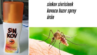 Sinkov sinek ilacı sivrisinek kaçırıcı kovucu hazır sprey solüsyon yazlıkta Kampta sizi kurtarır
