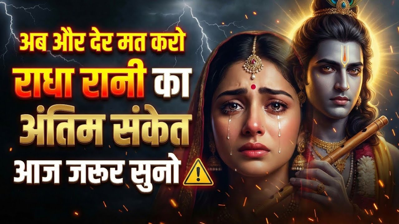 ये संकेत अनदेखा किया तो बहुत रोओगे 😭 Radha Rani Is Calling You Today!