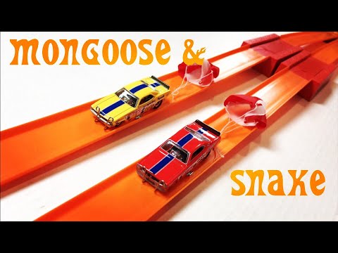 ミニカー Hot Wheels Mongoose & Snake Drag Race Hot Wheels Classics Mongoose & Snake Drag Race Set