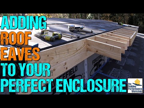 Video: Eaves roof overhang: purpose, device, types and installation instructions