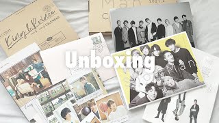 Unboxing￤King&Prince、Snow Man2021.4~2022.3カレンダー開封