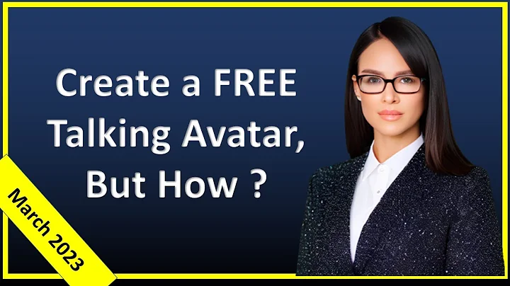 AI-powered Avatar: Create a FREE talking Avatar to Narrate Videos!