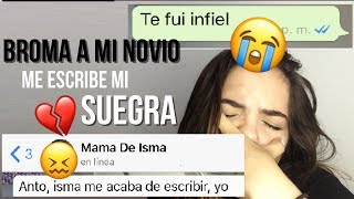 BROMA A MI NOVIO SOY INFIEL Y ME HABLA SU MAMÁ (MI SUEGRA) FINAL ÉPICO