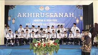 LIVE AKHIRUSSANAH ANGKATAN XI 2024/2025 SDIT MUTIARA HATI PURWOKERTO