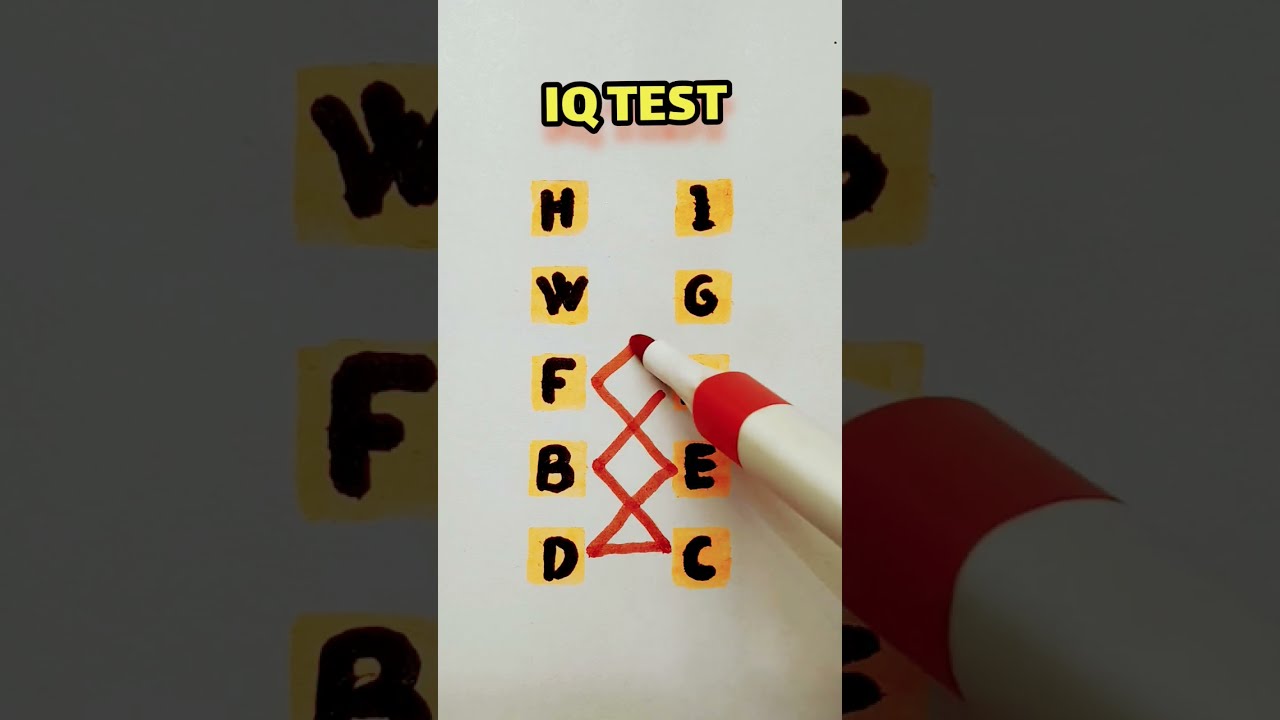 Draw A Checkered Path With Letters Drawing Line Tiktok Quiz Shorts