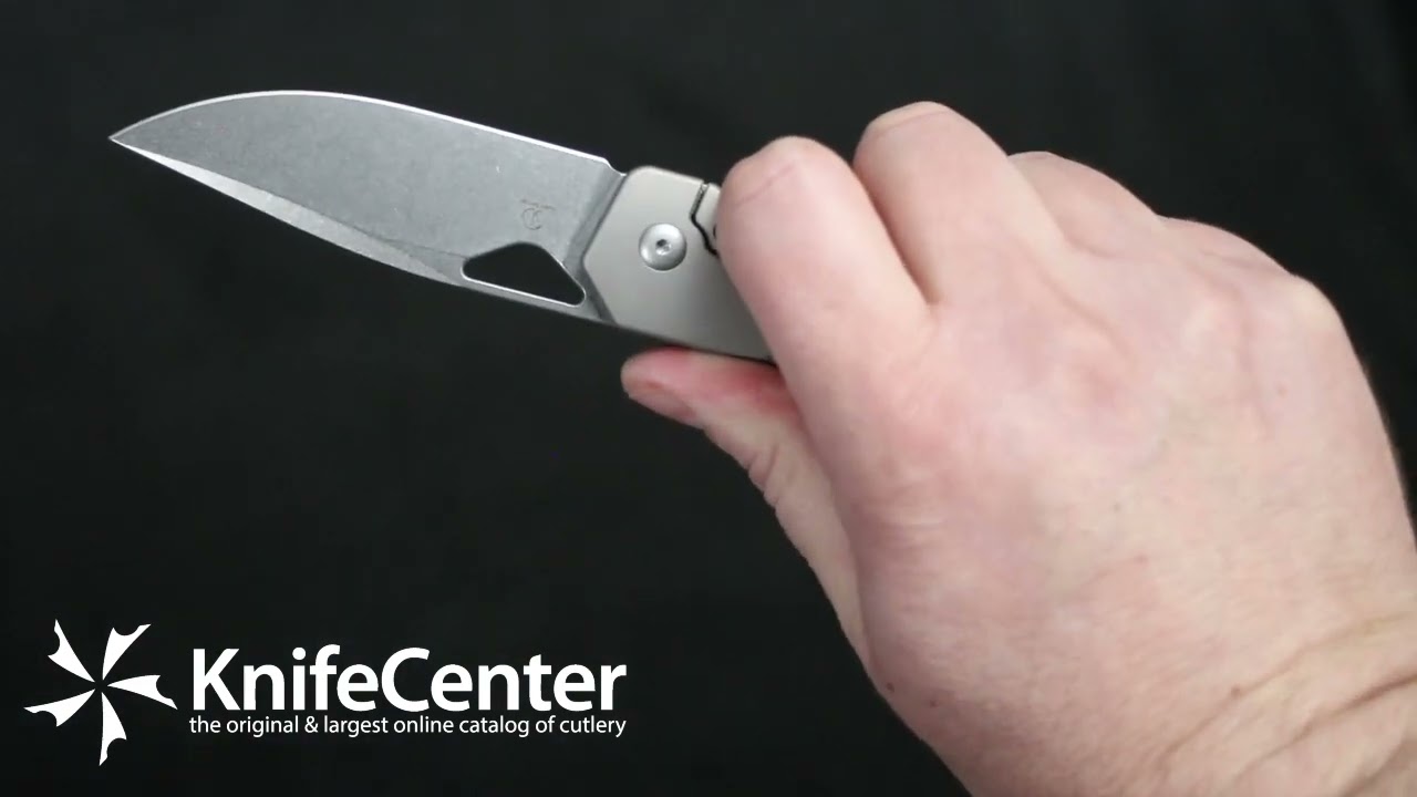 Kizer Cutlery Johnathan Styles Militaw Frame Lock Folding Knife