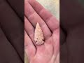 Stone arrowhead #flintknapping 