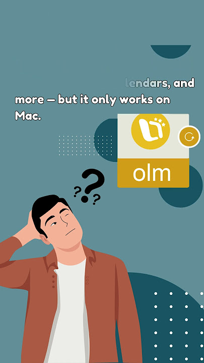 Struggling with OLM Files? Convert to PST in 1 Click! 🔄 | Softaken Tool #olm #macolm #outlooktips