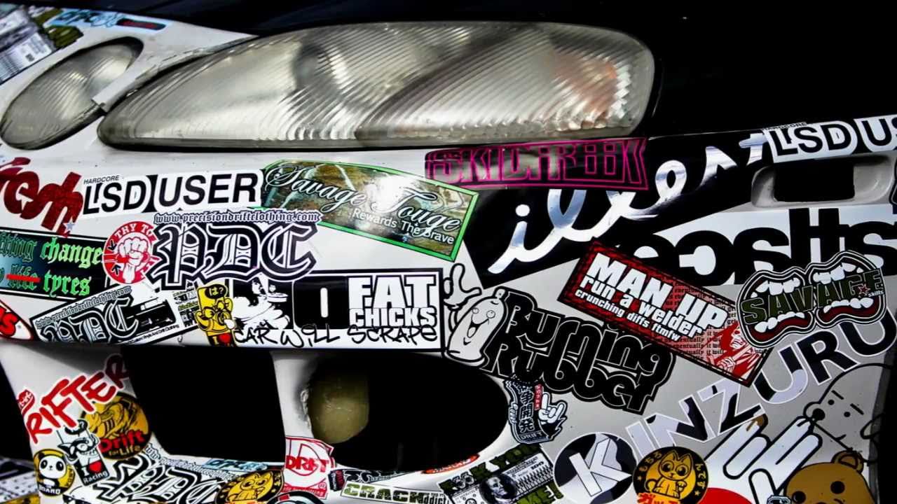 Sticker Bomb Sticker Bombing Car By Autoaufkleber24