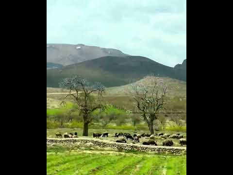 جاده رویایی آستانه شهرستان دهاقان استان اصفهان