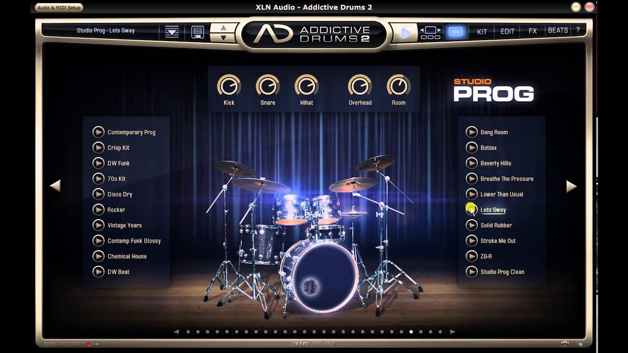 XLN AUDIO ( エックスエルエヌオーディオ ) Addictive Drums 2