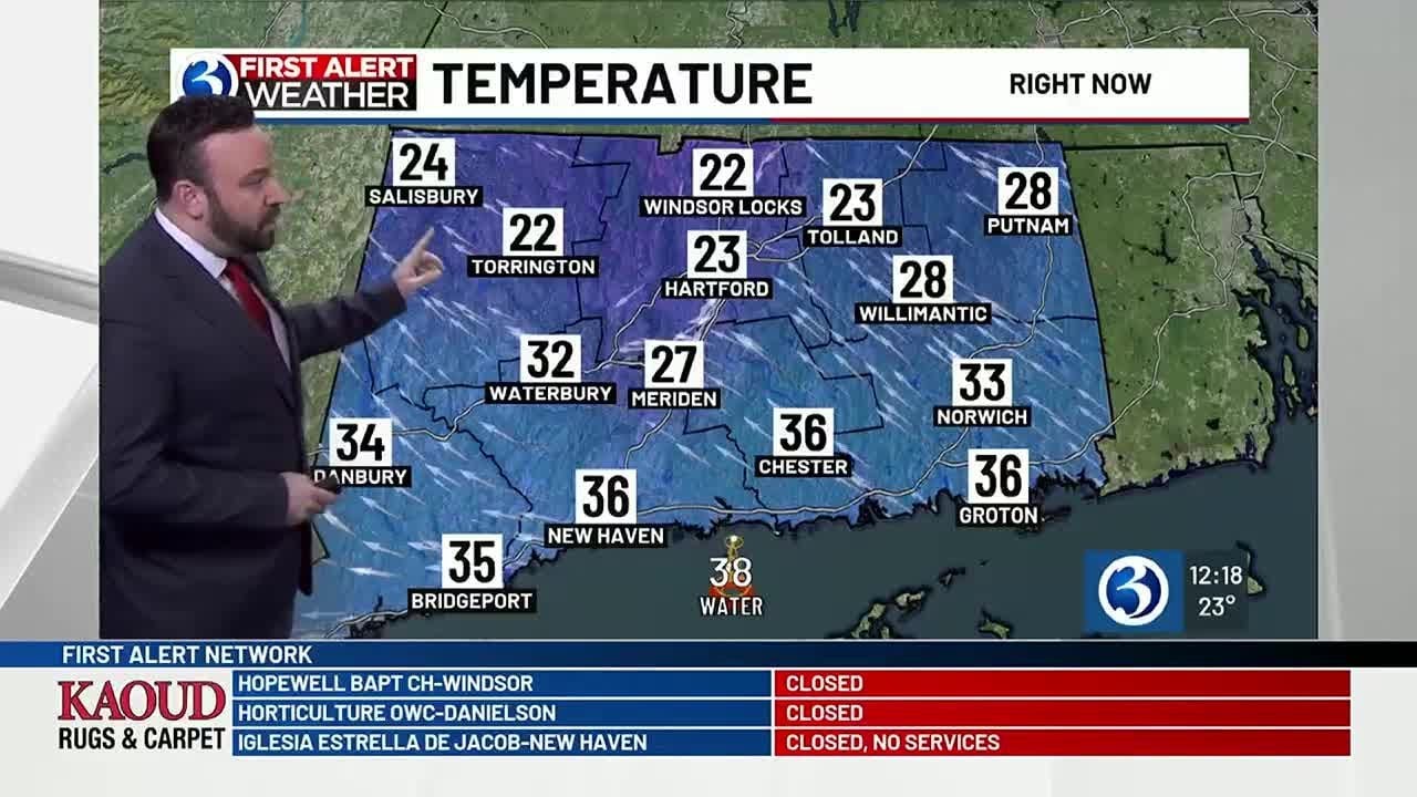 FORECAST: Wintry precip prompts multiple First Alert Weather Days - YouTube