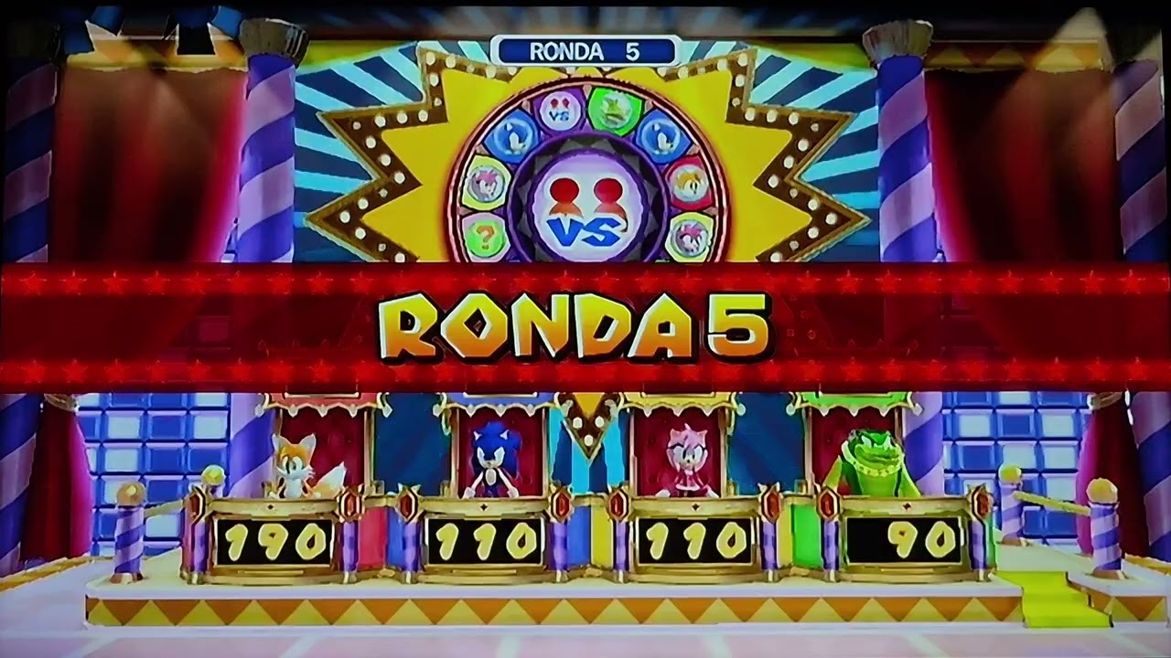 Mario & Sonic at the Olympic Winter Games Party Games Wheel Challenge #53 (Tails)