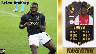 WHO TO CHOOSE?!?  | FIFA 23 STORYLINE BRIAN BROBBEY PLAYER REVIEW | 84 STORYLINE BROBBEY REVIEW