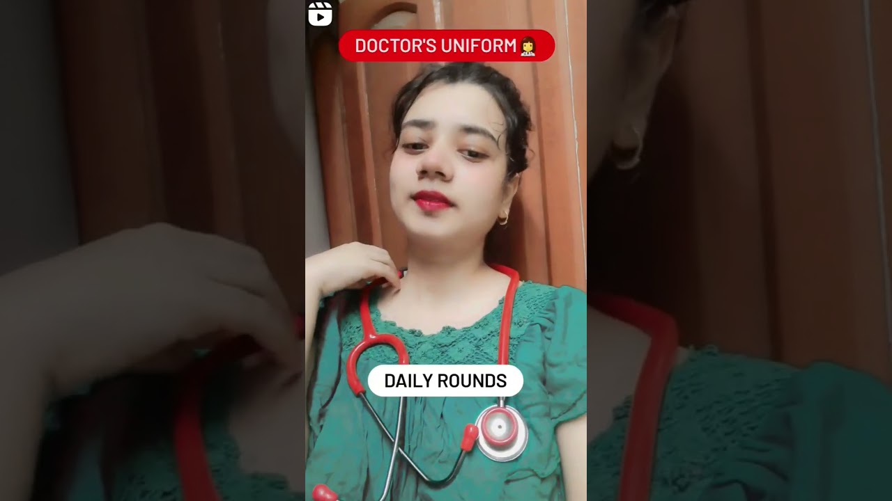 Doctor's Uniform in different Medical Events👩‍⚕️💊